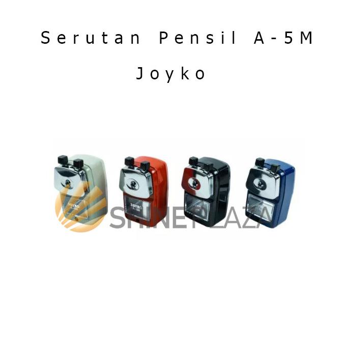 

Serutan Rautan Pensil Meja - Sharpener Putar Joyko A-5M TERMURAH