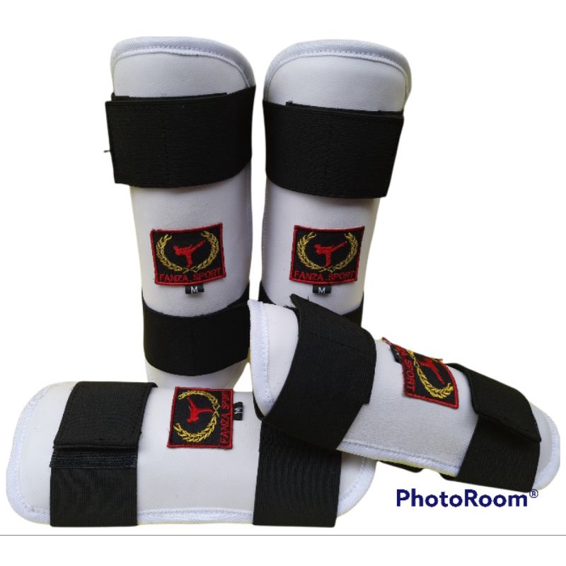 Dekker pelindung kaki tangan arm shin guard protector taekwondo Fanza Pencak Silat tanding