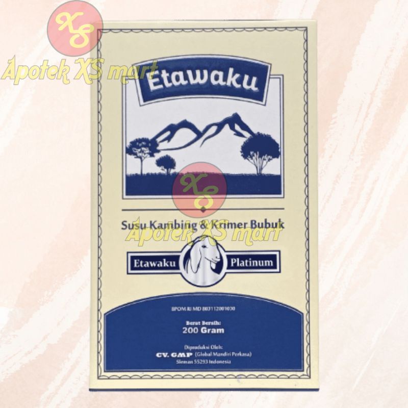 

ETAWAKU PLATINUM - SUSU KAMBING ETAWA SOLUSI ALERGI SUSU SAPI PREMIUM UKURAN 125gram (Sachet) DAN 200gram