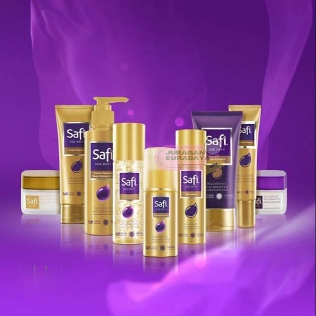 Safi Age Defy Series | Gold Water Day Night Cream Cleanser Exfoliator Serum Youth Elixir