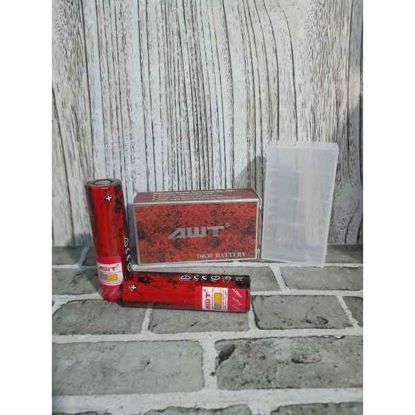 BATTERY AWT PELANGI IMR 18650 / BATRAI AWT 3000