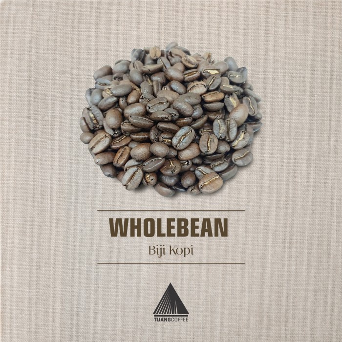 

Roasted Bean Premium Arabica Washed Tuang Coffee 250gr - Biji Kopi.