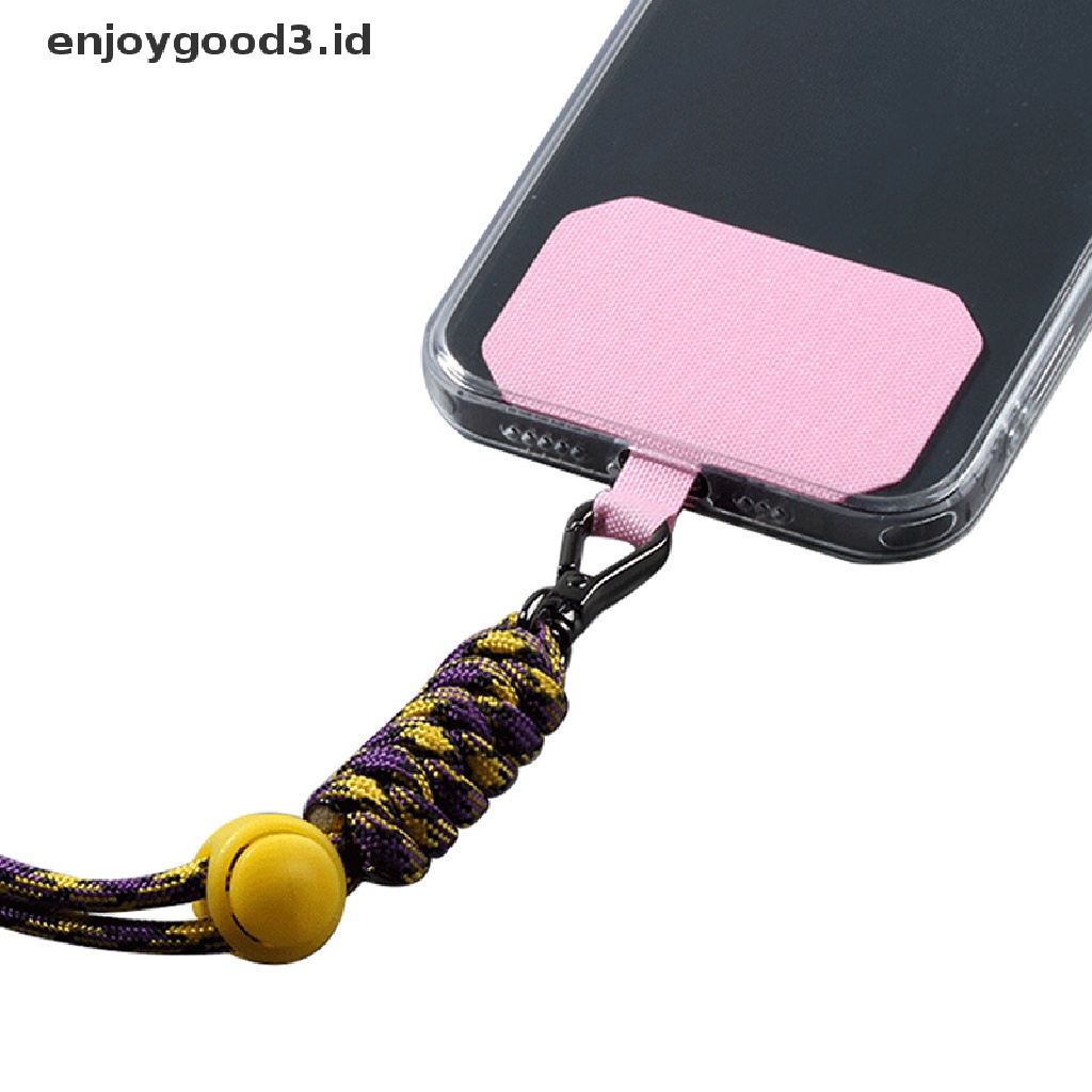 [Rready Stock] Universal Phone Lanyard Gasket Warna Phone Case Lanyard Kartu Lanyard Tali Tether Pengaman Ponsel Untuk Ponsel Paking (ID)