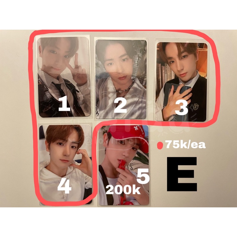 PHOTOCARD PC BENEFIT HYUNJAE THE BOYZ