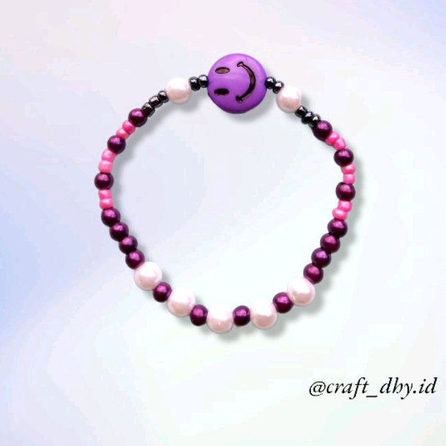 Gelang Manik Purple edition