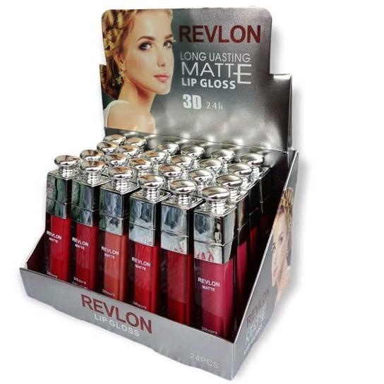 PER BOK 24 PCS | Lip Gloss Revlon Matte 3D Lipgloss