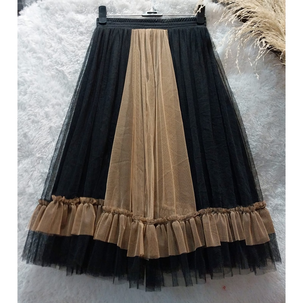 Rok tutu RUBY kombinasi 2 warna anak tanggung+remaja