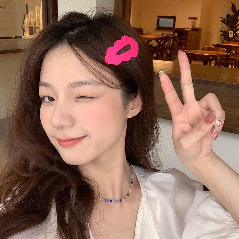 JEPIT PREMIUM CURLY TRIANGLE PIN PONI RAMBUT CUTE BASIC GLOSSY TRIANGLE SEGITIGA BOBBY PINS SOLID COLOR RETRO BANGS FRIDGE WARNA PASTEL POLOS JEPITAN HAIRCLIP HAIR CLIP HAIRPIN SNAP KOREAN AKSESORIS KLIP MINI RAMBUT COLORFUL BRIGHT ANAK CEWEK PEREMPUAN