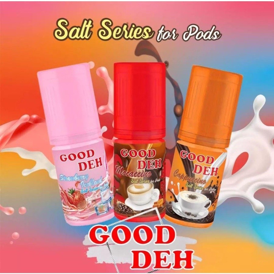 GOOD DEH SALT NIC LIQUID 30ML 30MG SERIES 100% AUTHENTIC