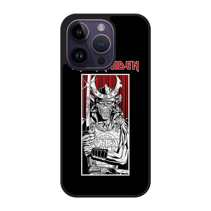 Casing Case iPhone 14 13 12 11 XR XS X 7 6 5 SE Pro Max Mini Plus Iron Maiden AE0617 Custom V2
