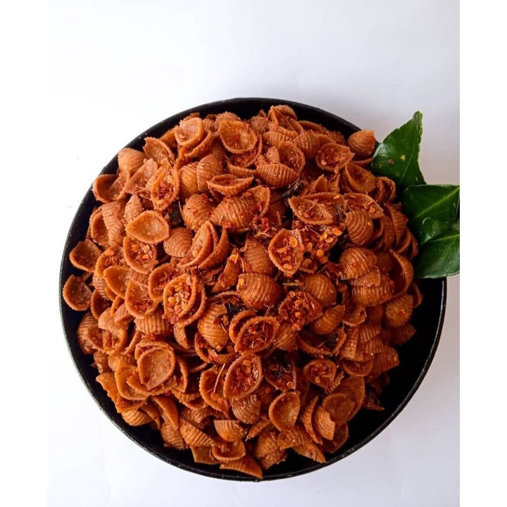 

makaroni kerang seblak kering makaroni kerang daun jeruk isi 500 gr