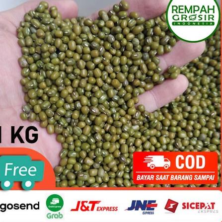 

Kodec1C6o Kacang Hijau Ijo Mung Bean Burma Birma Super Premium 1kg | Green Soy 1 kg Kilo Kiloan Termurah Grosir