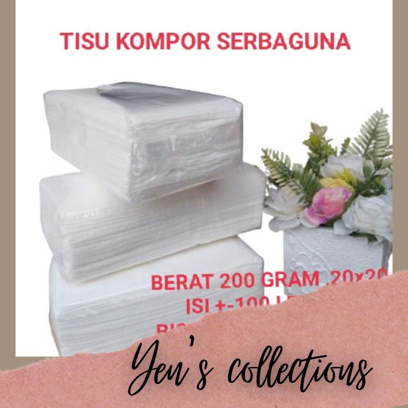 Tissue kompor dapur serbaguna bisa dicuci 200gr tissue ajaib