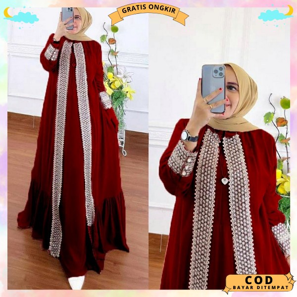 Bsju Ibu2 Kondangan Mewah Gami Ibuk Busui Pesta Elegan Gsmis Muslim Buat Lebaran Modern Gmis Dewasa 