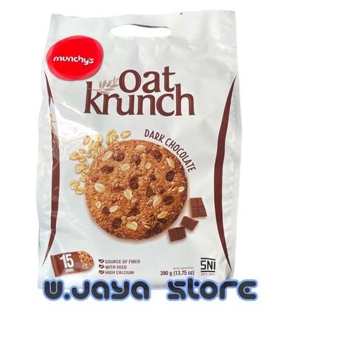 

Termurah [KI3] Munchys Oat Krunch Krekers Gandum 390g [15 pcs x 26g]