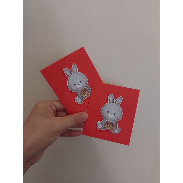 

amplop angpao 1 pak isi 6 kelinci