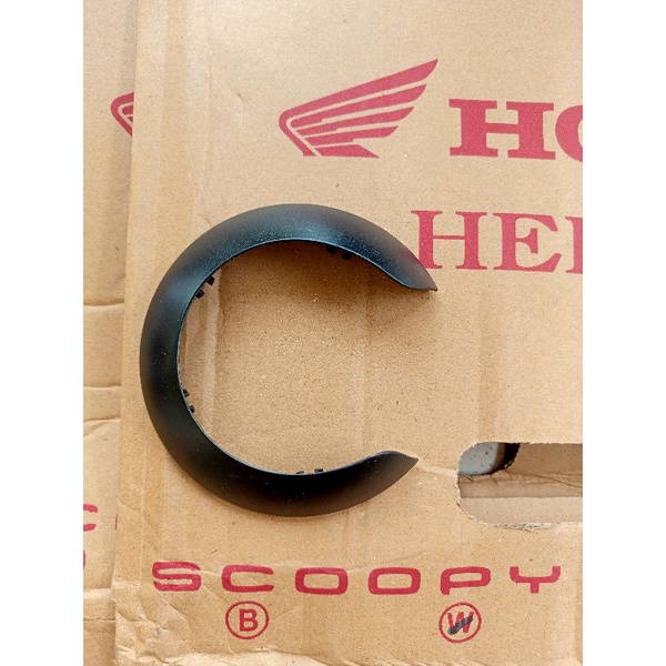 list spion scoopy tutup spion scoopy hitam gilap original honda