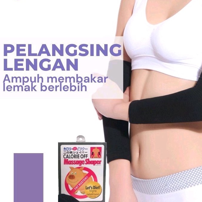 Korset Pelangsing Lengan CALORIE OFF ARM ( LENGAN ) korset lengan / pembakar lemak lengan Korset Len