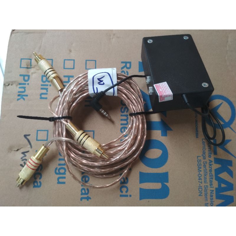 kabel head kabel input alat rekam dari mixer ke hp android
