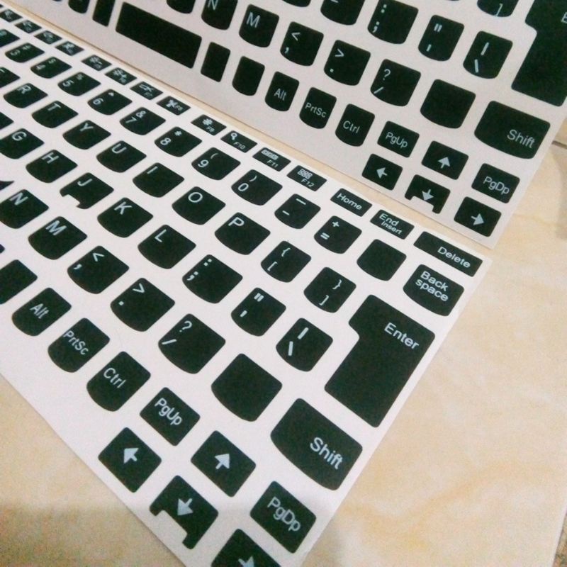 Stiker Sticker Keyboard Khusus Laptop Lenovo x230, x240, x250, x260, x270