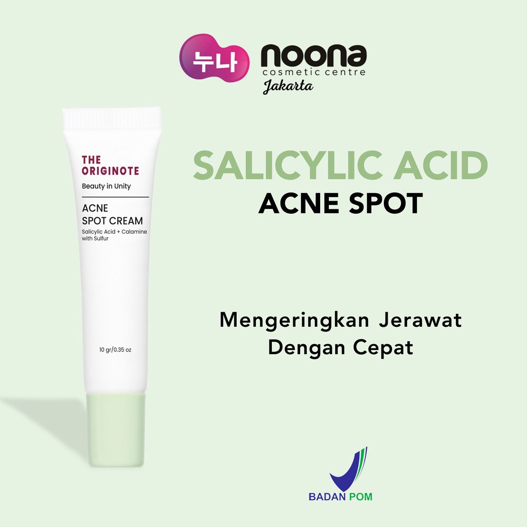 THE ORIGINOTE ACNE SPOT CREAM 10GR -NJ ( READY STOK )