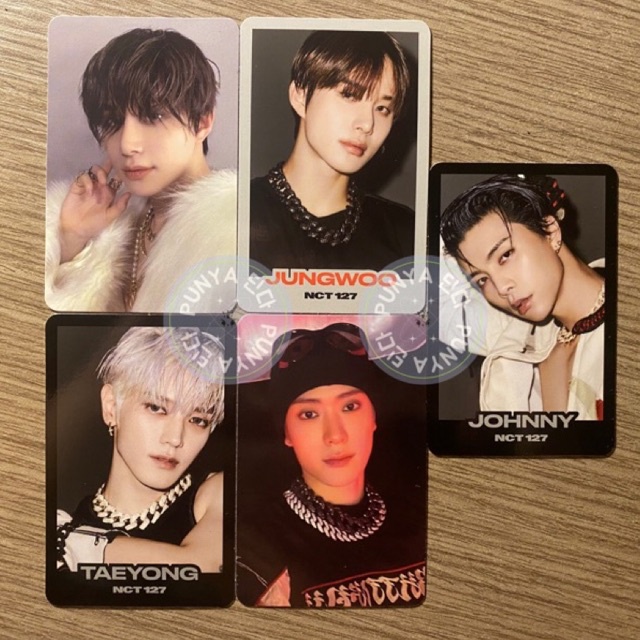 NCT 127 Trading Card TC 2 Baddies Jilju ver A, B Jaehyun Taeyong Johnny Jungwoo
