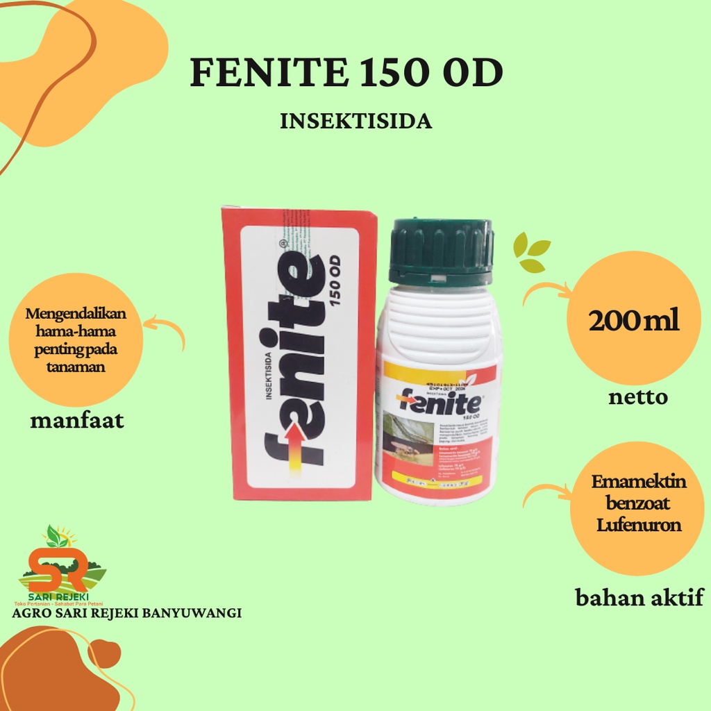 FENITE 150OD 200ML INSEKTISIDA pembasmi ulat grayak, ulat jagung