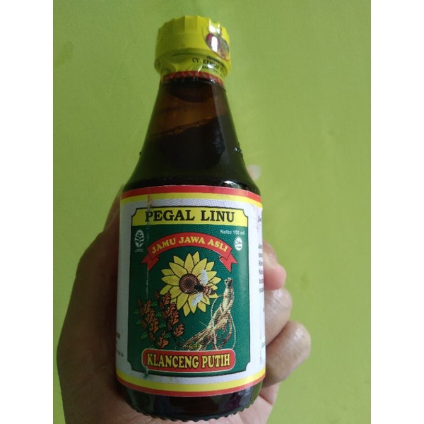 Jamu Cair Asam urat pegal linu klanceng putih original