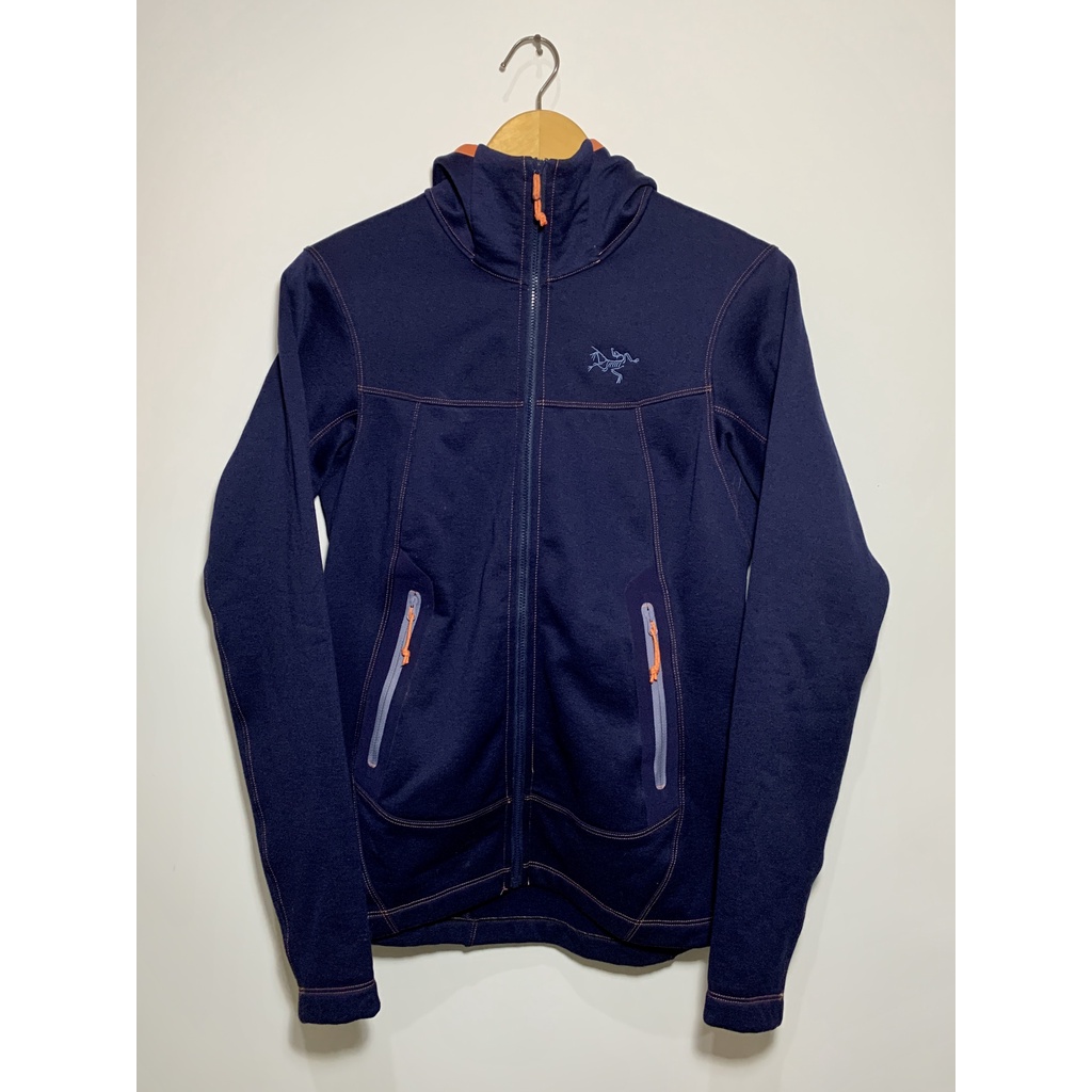 arcteryx fleece  hoodie blue jacket sample size S - women - second