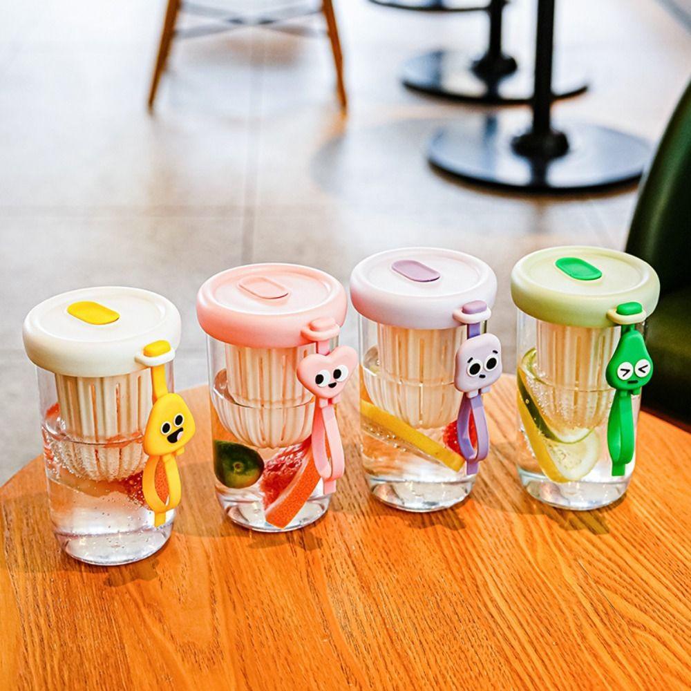 R-FLOWER 500ml Sippy Cup Lady Portable Anak Anti Bocor