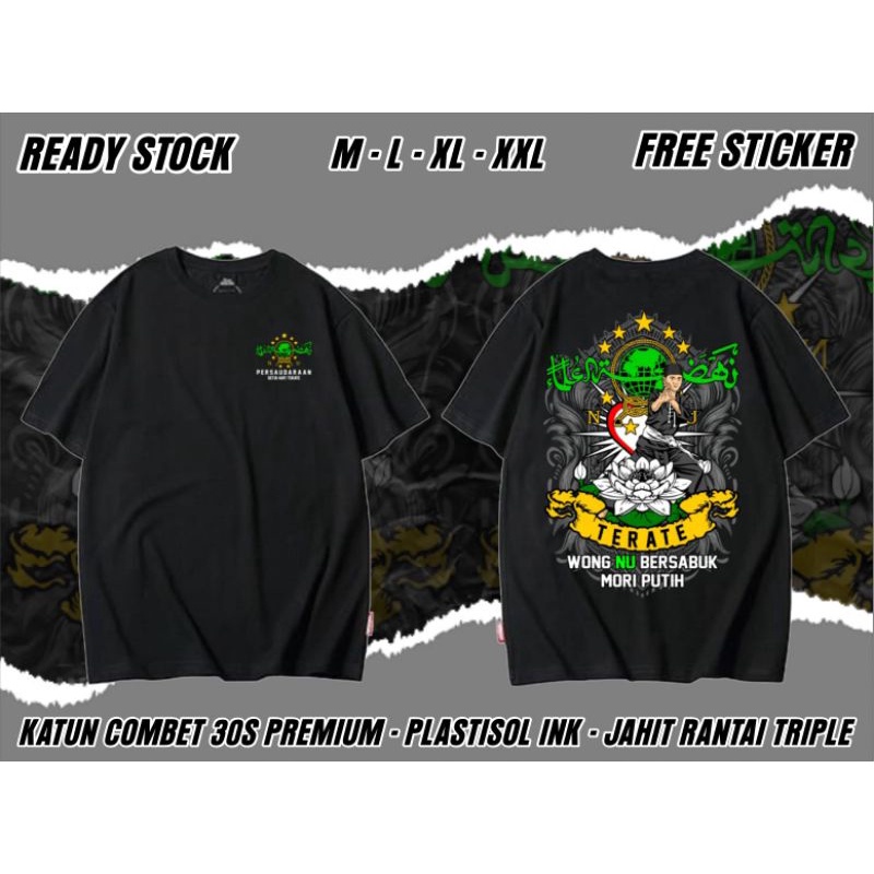 KAOS PSHT WONG NU BERSABUK MORI