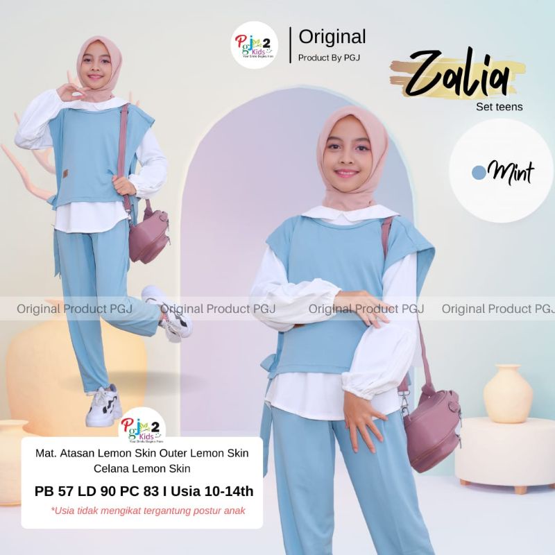 ZALIA SET ANAK,MINT