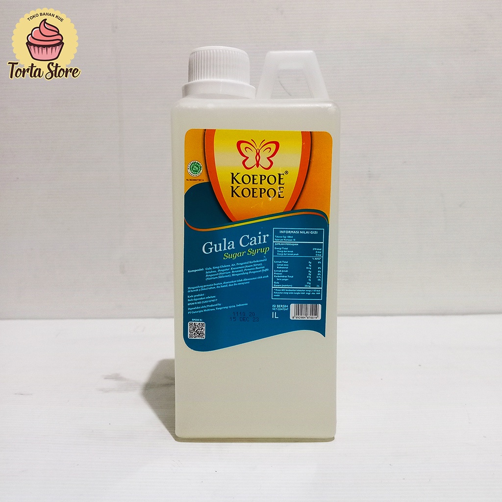 

KOEPOE KOEPOE GULA CAIR 1 LITER Sugar Syrup 1L