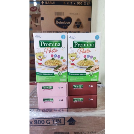 Promina Pasta Mac &amp; chesse  / chiken spinach 80 gr