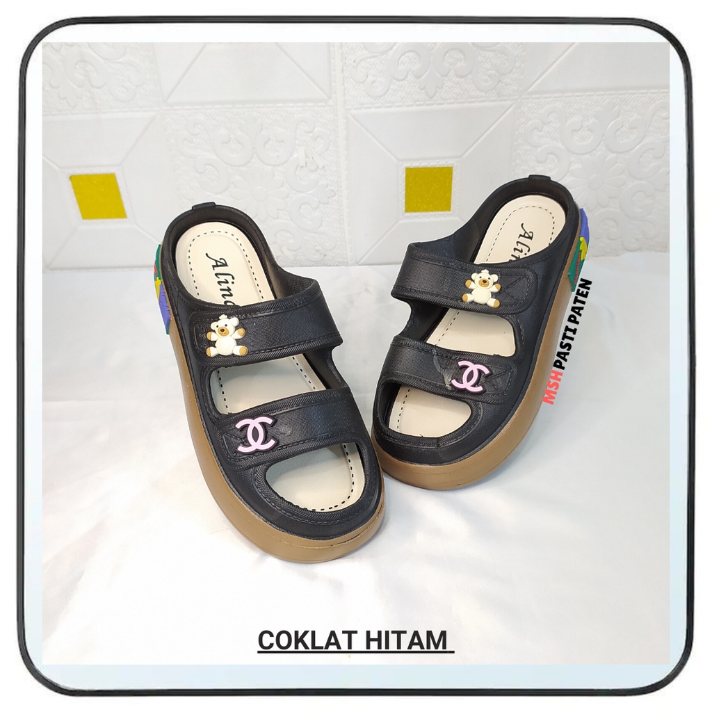 Sandal Import Wanita Korea Style Alina 029