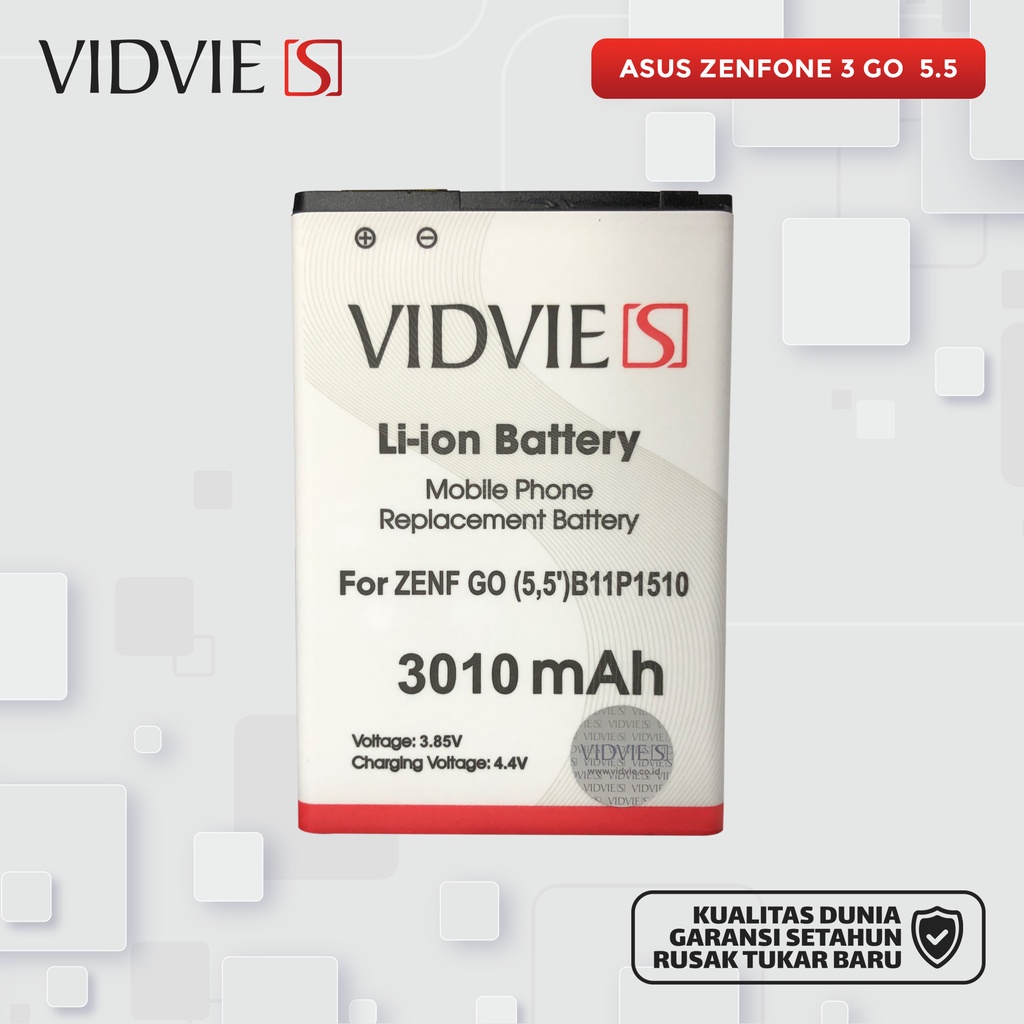 BATTERY VIDVIE-S ASUS ZEN GO 5.5/ZB551KL/B11P1510