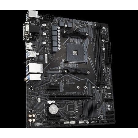 MAINBOARD GIGABYTE A520M-S2H Ryzen AM4 Micro ATX Form Factor