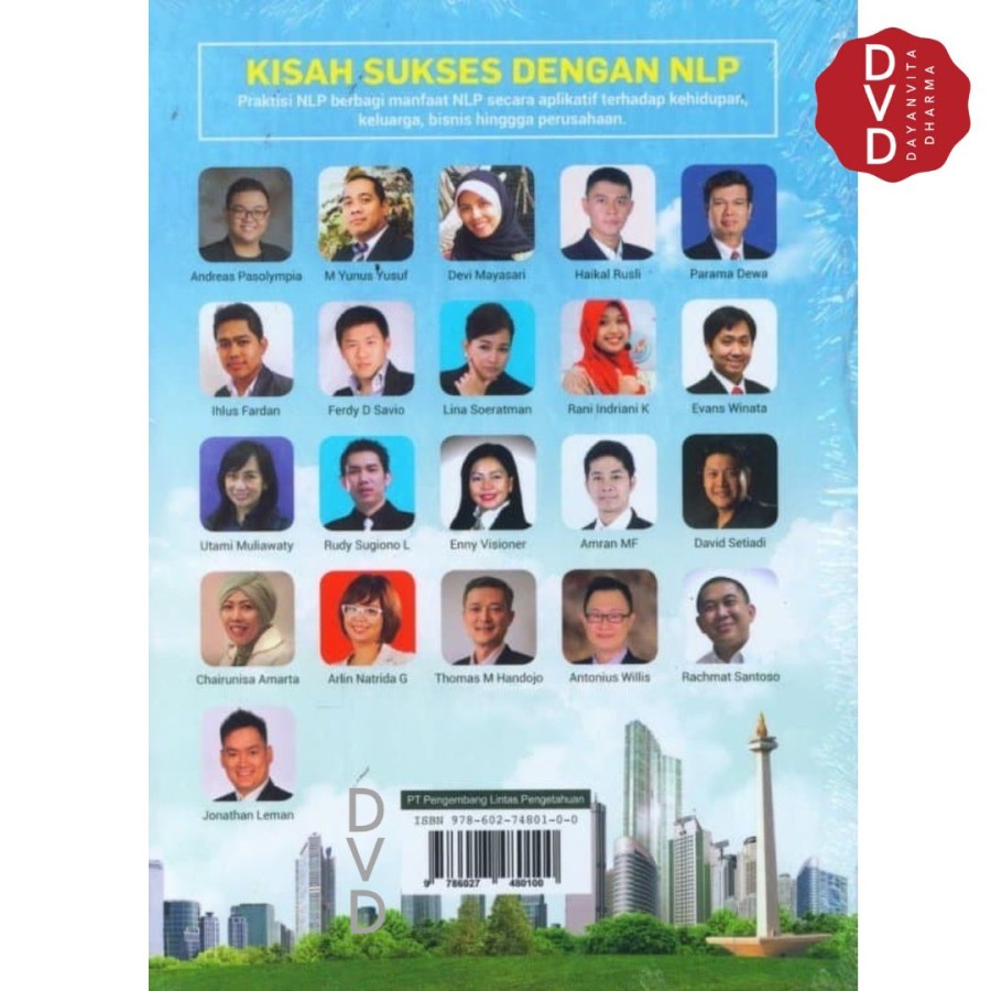 Buku Kisah Sukses Dengan NLP . 21 NLPers - Kisah Sukses Dengan NLP