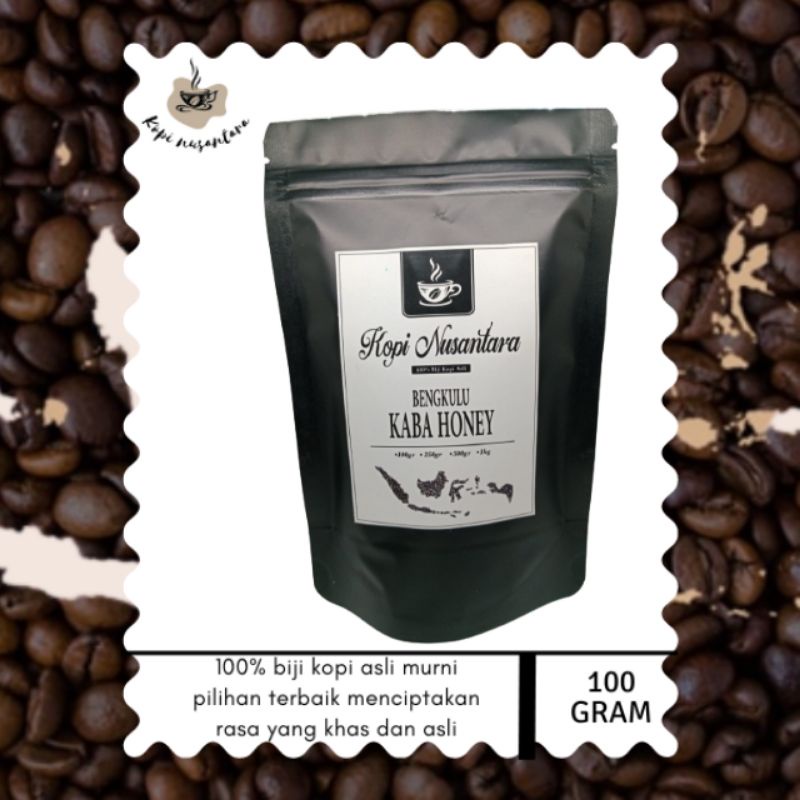 

kopi Bengkulu kaba honey 100% biji bubuk kopi murni asli 100gram