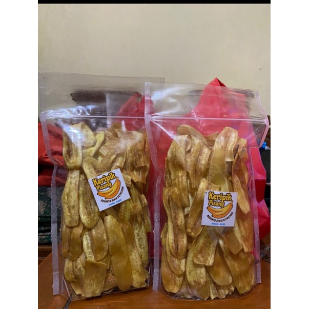 

keripik pisang asin/manis