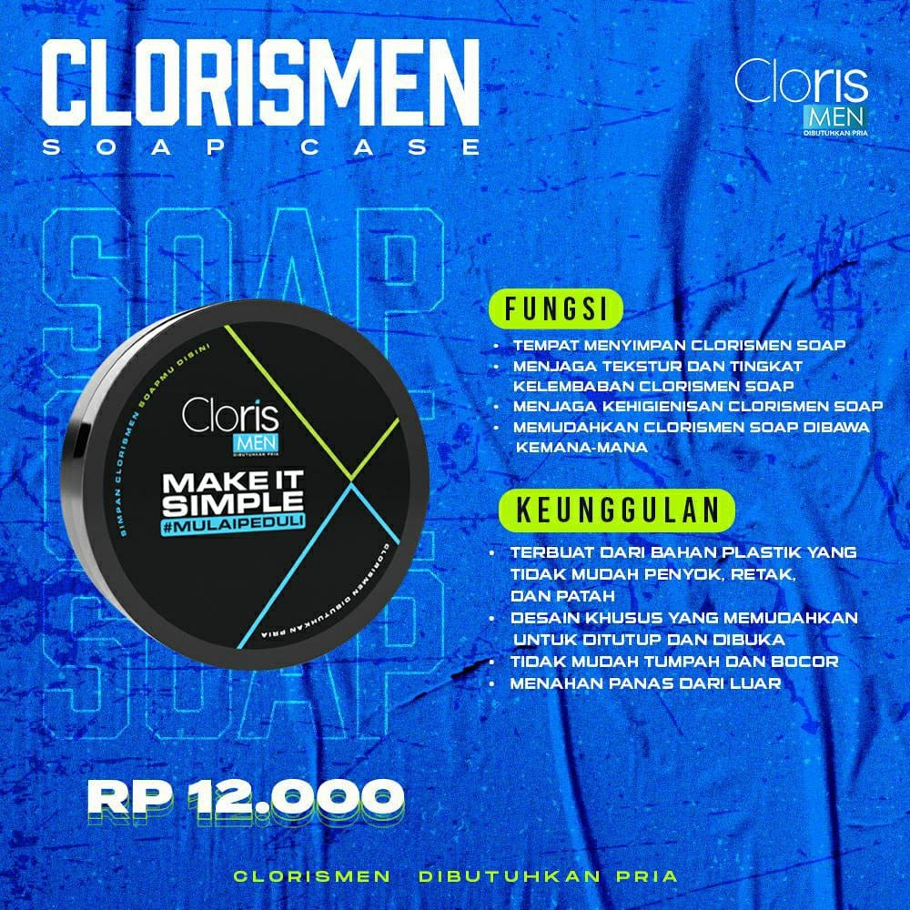 Clorismen Soap Case Tempat Sabun Clorismen