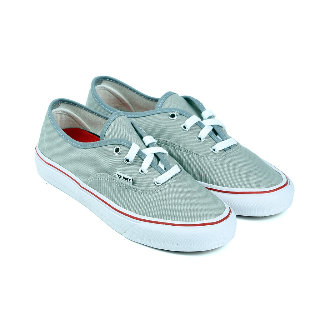 Voff - Sepatu Sneakers Pria Wanita Authentic Grey