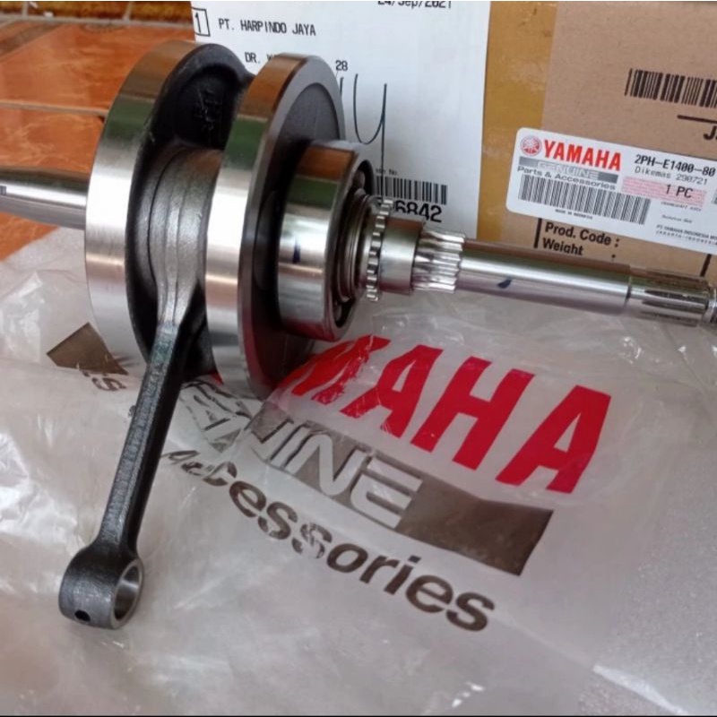 CRANKSHAFT KRUK AS ASSY MIO M3 MIO Z SOUL GT 125 LED YAMAHA ASLI