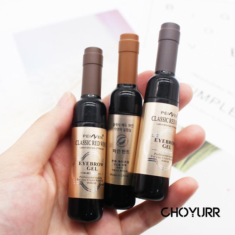 【COD】Eyebrow Tattoo Tint Alis Gel Wine Krim Alis Eye Brow  Tahan Air Tahan Lama Easy To Use Makeup Tools Murah Import-CH