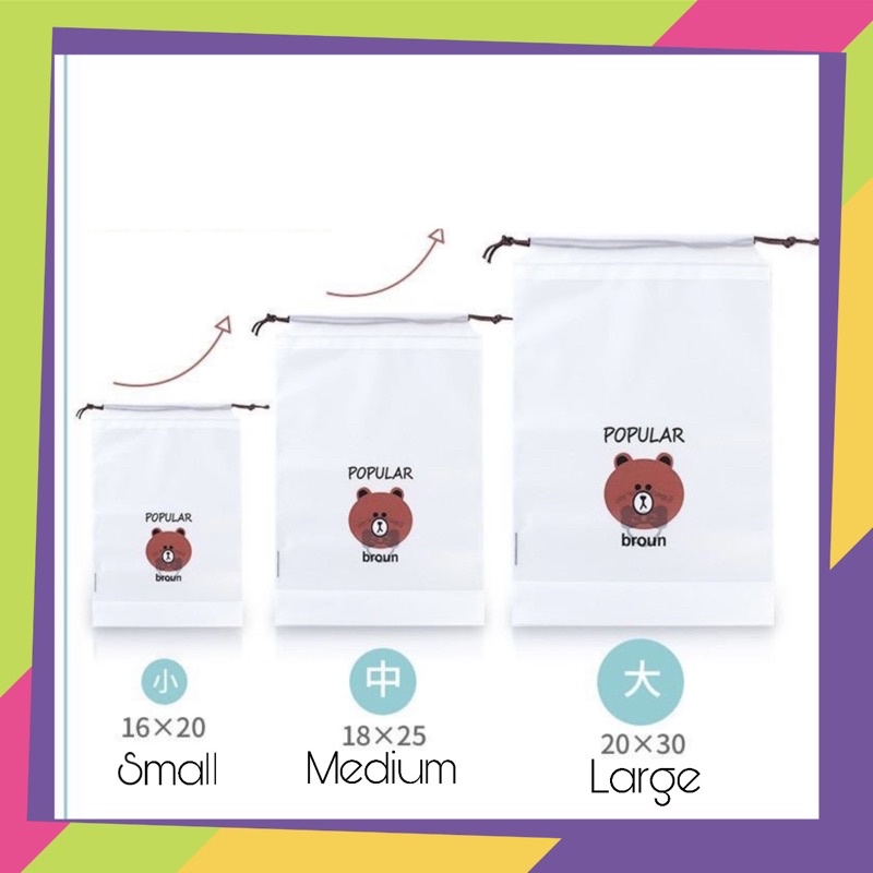 TRAVEL POUCH ORGANIZER / POUCH SERUT SERBAGUNA / KANTONG SERUT / TAS KOSMETIK ANTI AIR