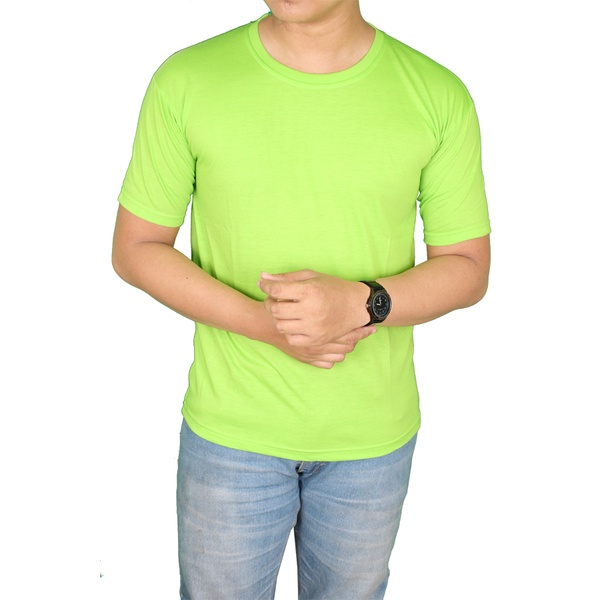 T Shirt Pria Distro Katun Abu – FP 503