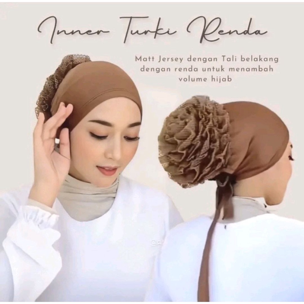 INNER TURKEY / CEPOL TURKEP / INNER HIJAB / INNER JILBAB / DALAMAN JILBAB / CIPUT TURKI / CIPUT HIJAB / DALEMAN KERUDUNG