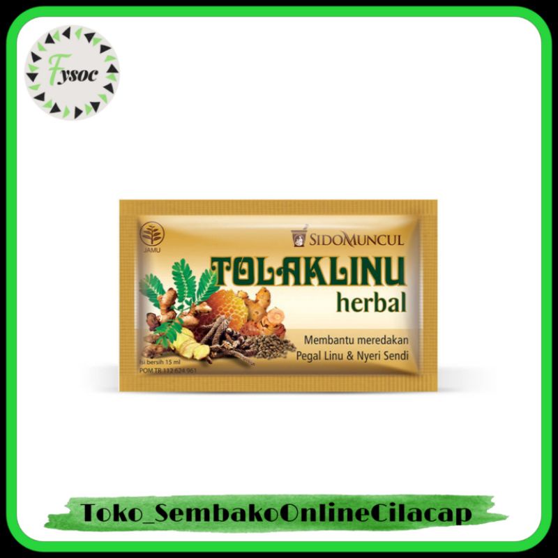 TOLAK LINU SIDOMUNCUL JAMU HERBAL 1 SACHET