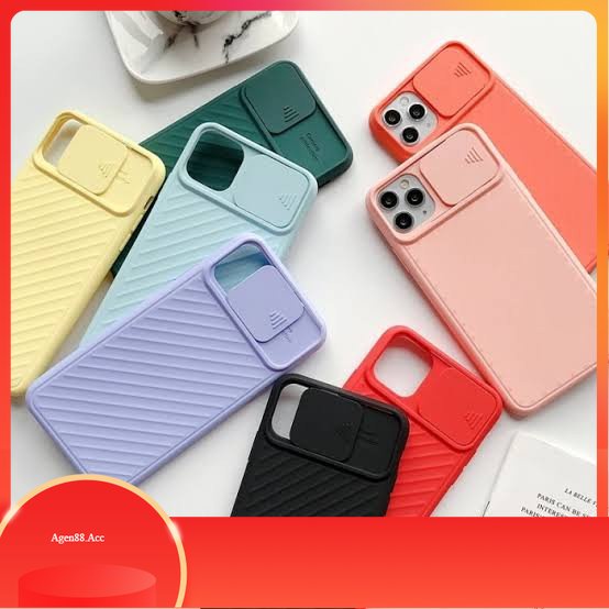Soft Case Slide Camera Protection / Casing Pelindung Kamera Oppo F9 / A12 / A15 / A33(2020) / CASE SILICONE / CASE SILICON / CASE SILIKON BUKA TUTUP KAMERA / GESER KAMERA