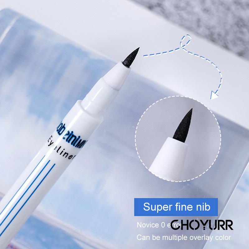 【COD】Sweet Mint Eyeliner Liquid Waterproof  Long Lasting 24 Jam Eye Line Pen Lying Silkworm Pen Korean Original Import Murah-CH